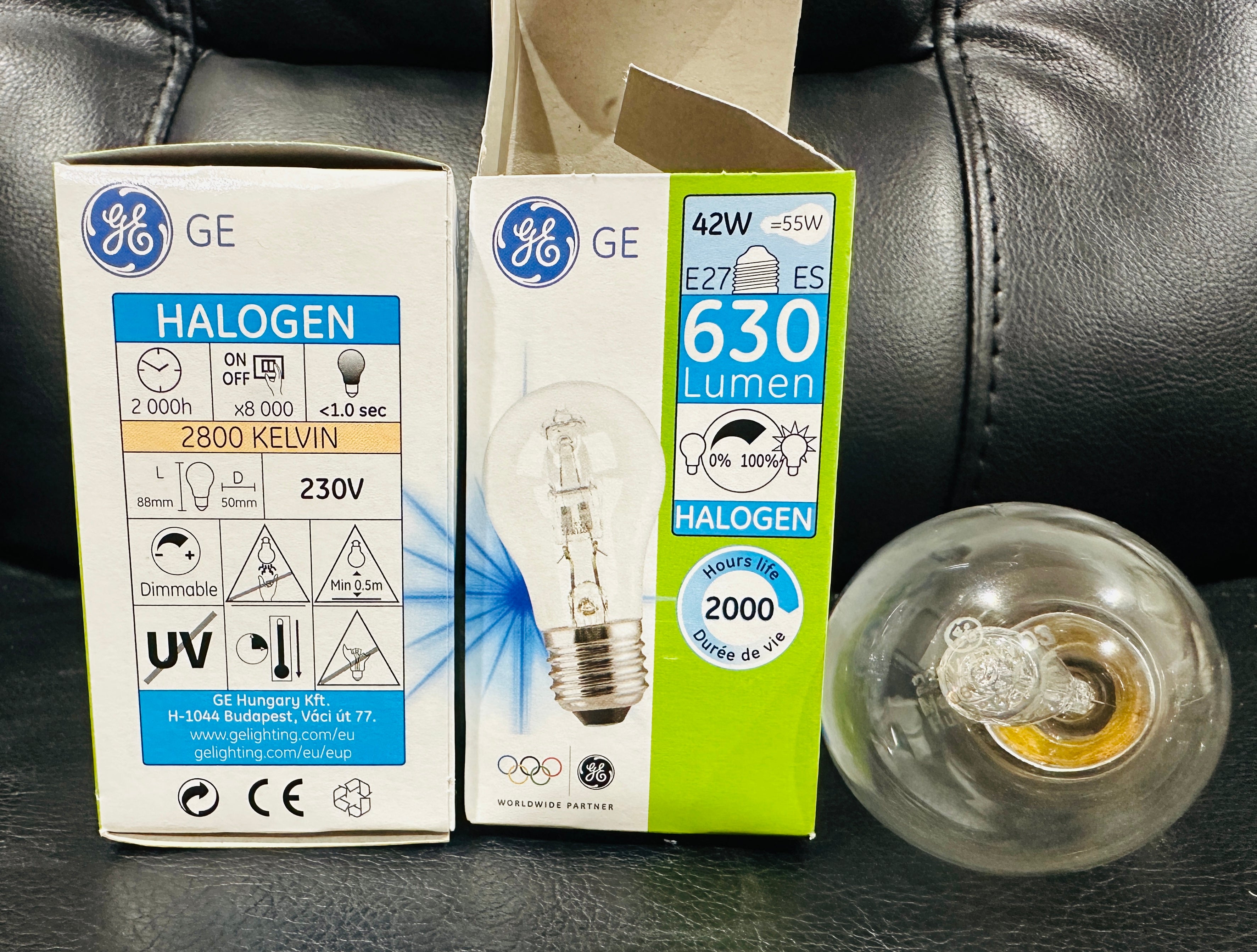 E27 240V 42W GLS clear