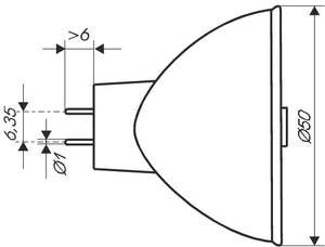 OSRAM HLX 64634 - 15V 150W GZ6.35 XENOPHOT EFR