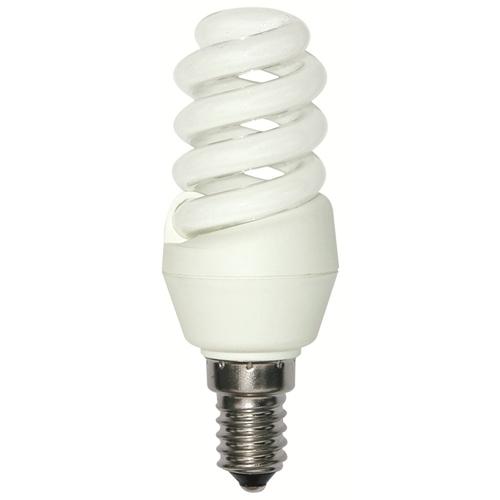 E14 Spiral 240V 9W Warmwhite 10,000 Hour Life