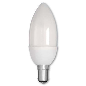 SBC 240V 11W CANDLE Warmwhite 8,000 Hour Life