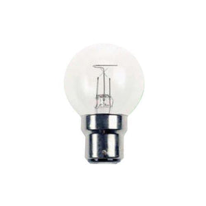 LAMP: B22D 240V 15W CLEAR LUSTRE incl 7 R/S