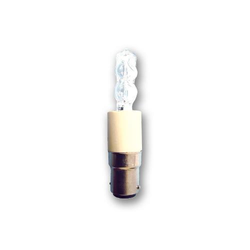 LAMP: BA15D 240V 150W TUBULAR JD CLEAR HALOGEN