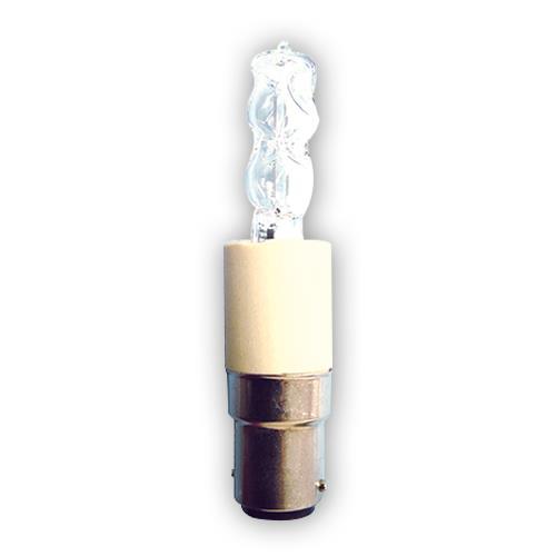 LAMP: BA15D 240V 75W TUBULAR JD FROSTED HALOGEN