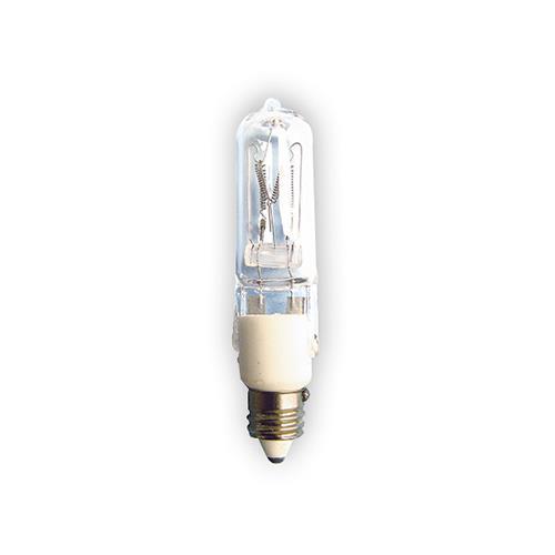 LAMP: E11 110V 75W TUBULAR JD CLEAR HALOGEN