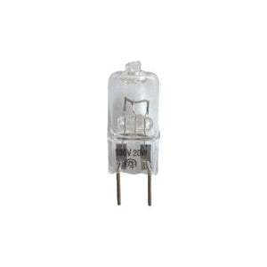 LAMP: G8 120V 20W CLEAR HALOGEN SMEG MICROWAVE OVEN