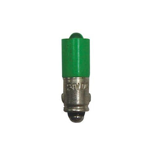 LAMP: BA5S 5.8X17 24-28V 20mA Green ULTRALED™