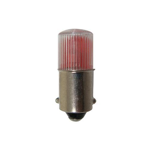 LAMP: BA9S 10X25 SELF RED FLASHING 12V DC MINILED™