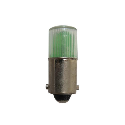 LAMP: BA9S 10X25 SELF FLASHING Green 24V DC ULTRALED™