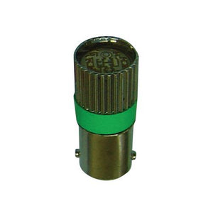 LAMP: BA9S 10X25 12V AC/DC 20mA Green ULTRALED™