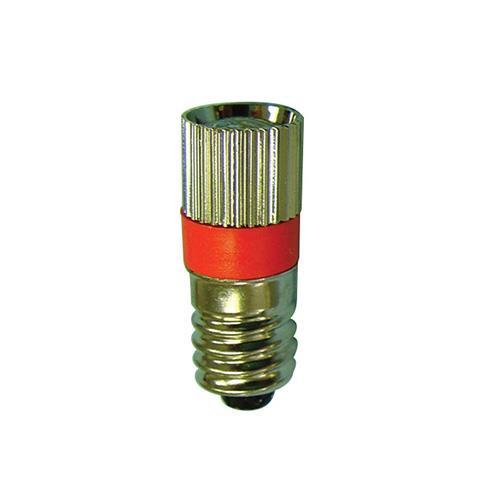 LAMP: E10 10X25 6V AC/DC 20mA RED ULTRALED™