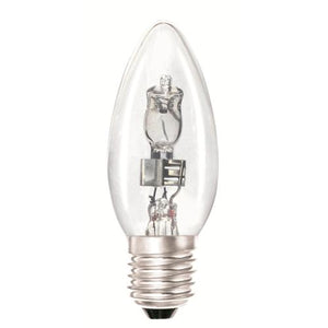 E27 240V 42W CLEAR ENERGY SAVER CANDLE 2,000 Hour Life