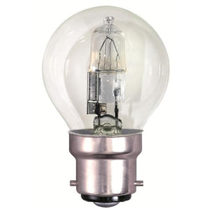 B22D 240V 28W CLEAR ENERGY SAVER LUSTRE 2,000 Hour Life