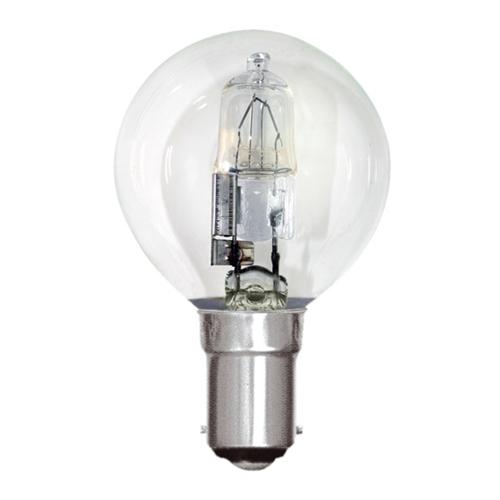 BA15D 240V 42W CLEAR ENERGY SAVER LUSTRE 2,000 Hour Life