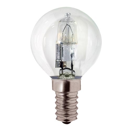 E14 240V 18W (25W) CLEAR ENERGY SAVER LUSTRE 2,000 Hour Life