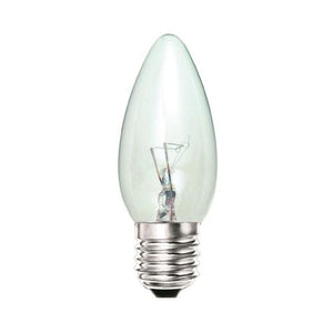 E27 240V 25W OPAL CANDLE